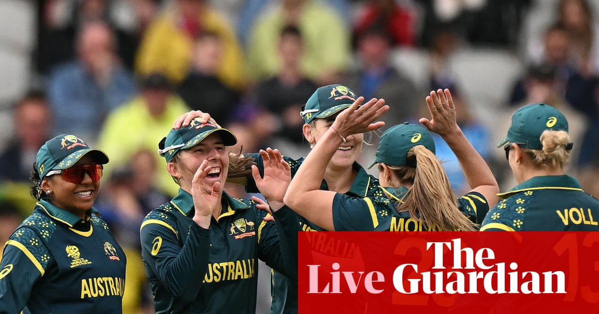 Australia beat South Africa by 65 runs in Women’s T20 Cricket World Cup – as it happened | Women's T20 World Cup 2026