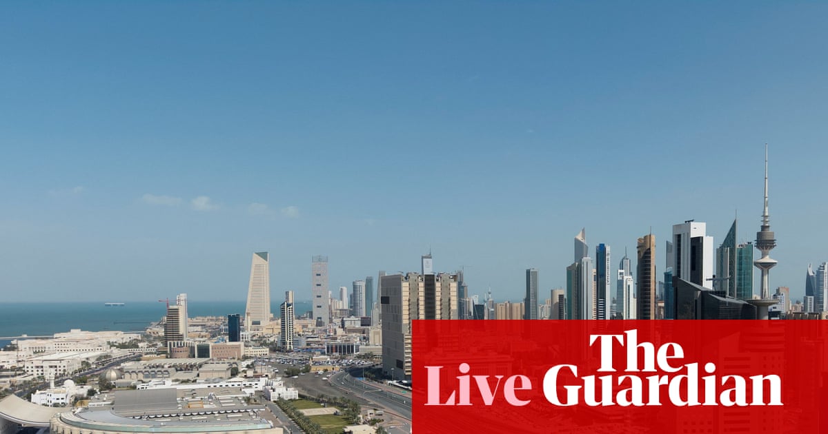 Middle East crisis live: Kuwait reports missile and drone attack; US says it struck Iran radar sites over weekend | US-Israel war on Iran