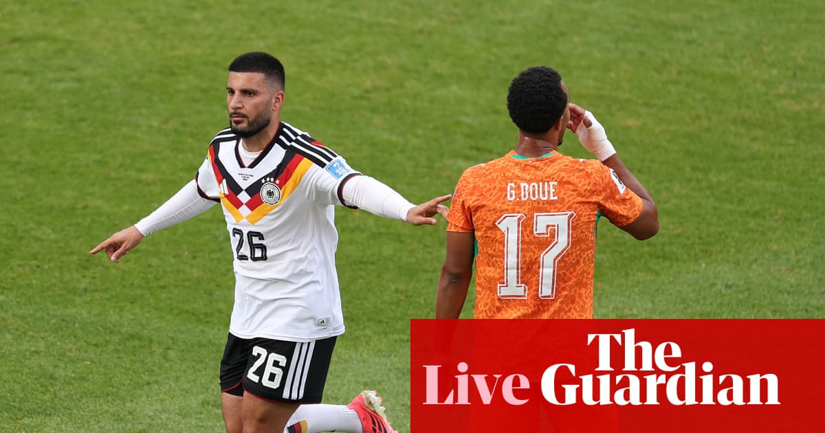 Germany v Côte d’Ivoire: World Cup 2026 – live | World Cup 2026