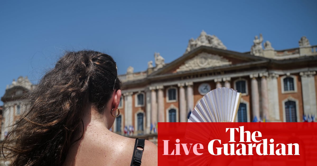 Europe heatwave live: Forty people drown in France; Met Office warns UK temperatures could reach 39C | Europe weather