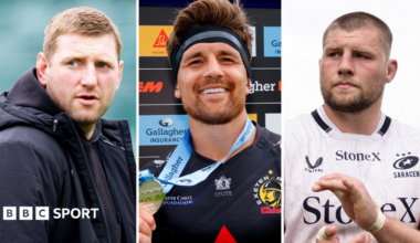 Finn Rusell, Henry Slade and Tom Willis in a composite image