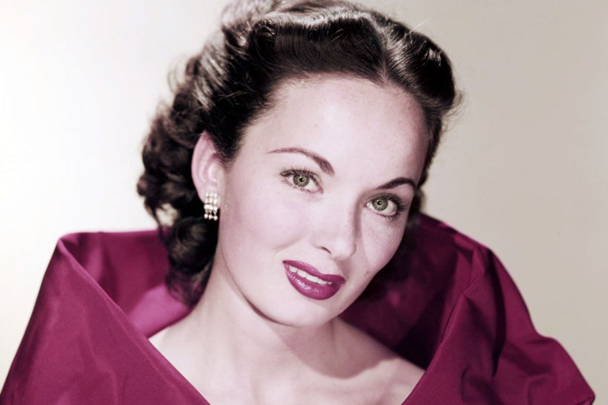 American actress and singer Ann Blyth,