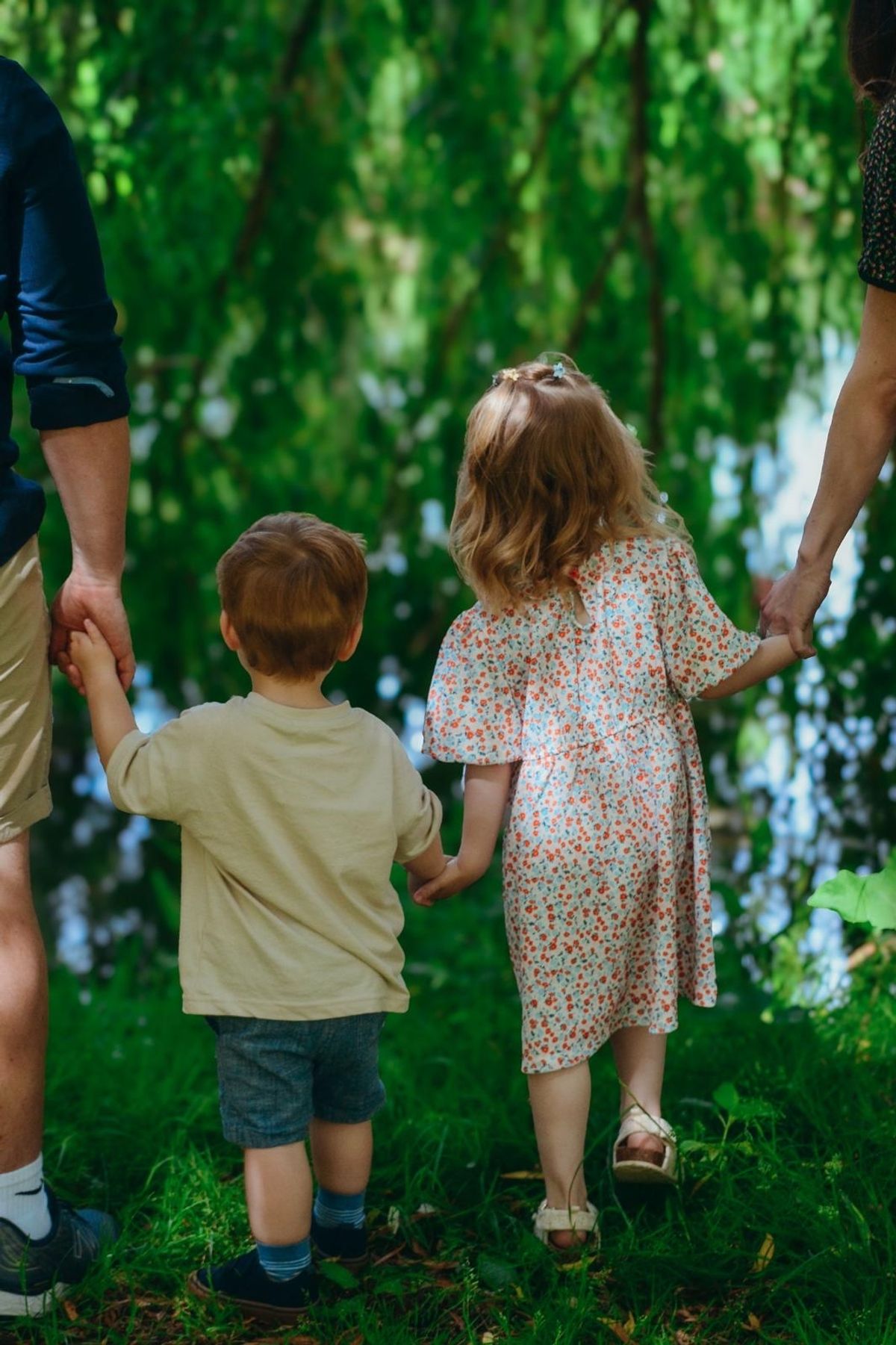 The mum struggled to look at her children without feeling guilt knowing she wouldn't see them grow up