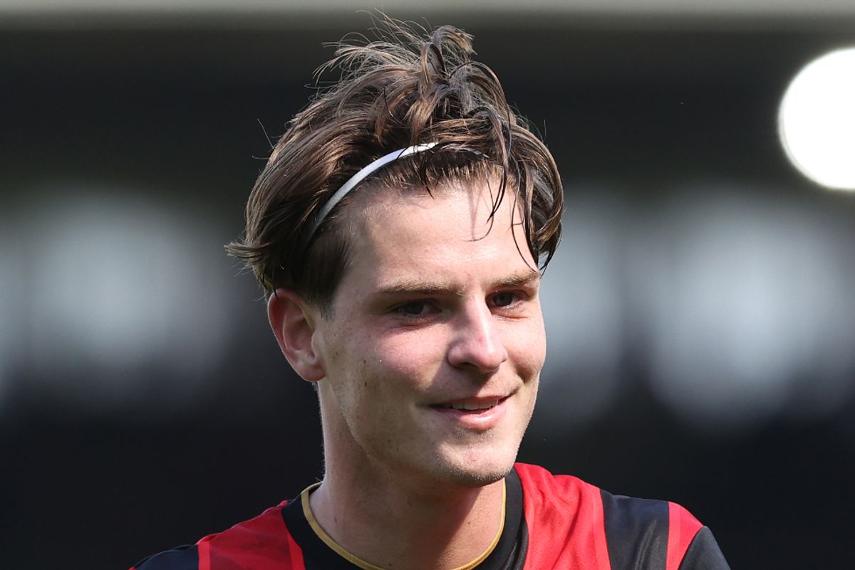 Alex Scott of Bournemouth smiles