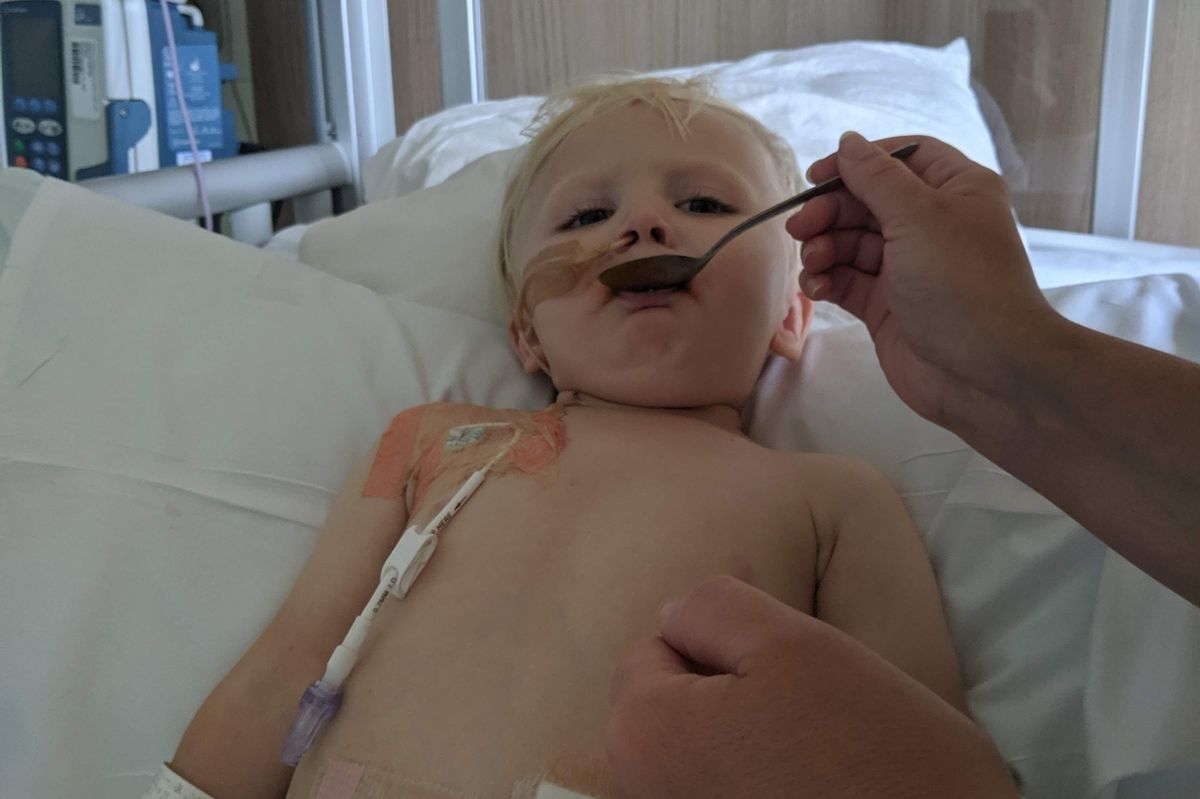  Cillian in hospital