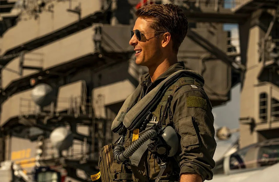 Glen Powell in 'Top Gun: Maverick'Credit: Paramount Pictures
