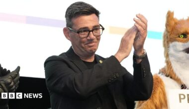 Andy Burnham wins Makerfield by-election, paving way for him to challenge Keir Starmer as Labour leader