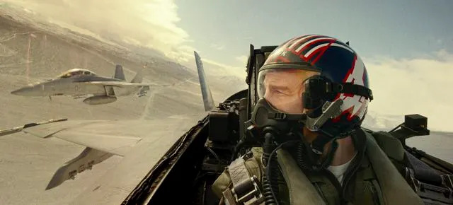 Tom Cruise in 'Top Gun: Maverick'Credit: Paramount Pictures