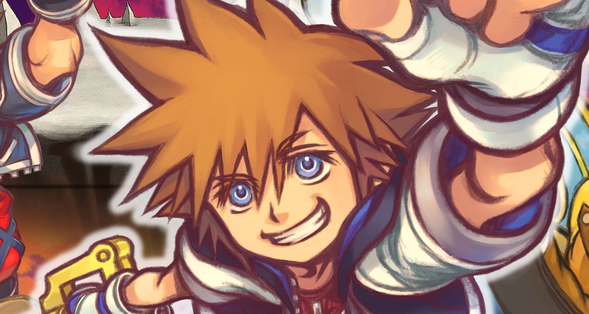 Kingdom Hearts Sora illustration