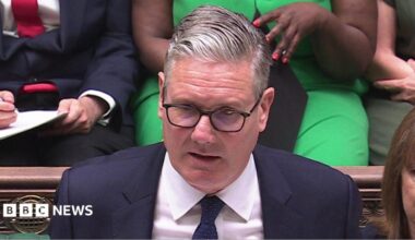 Starmer facing first PMQs since resignation announcement - live updates