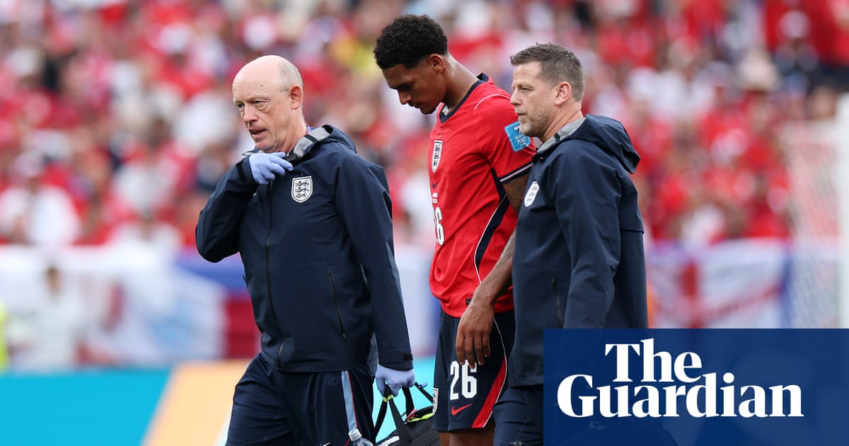 England’s right-back problems deepen with Jarell Quansah likely to miss DR Congo tie | England