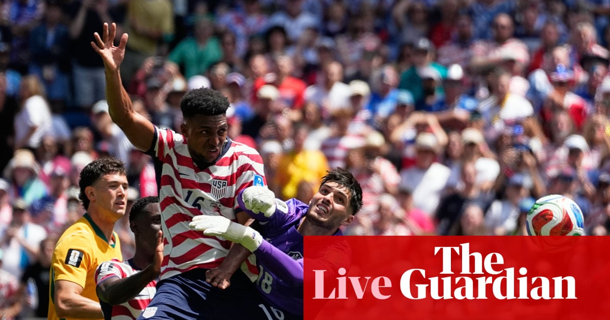 USA 2-0 Australia: World Cup 2026 – live reaction | World Cup 2026