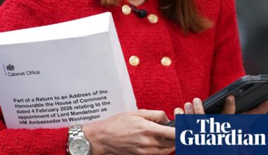 Labour ‘not looking to raise taxes to fund benefits’ as Mandelson messages suggest | Welfare