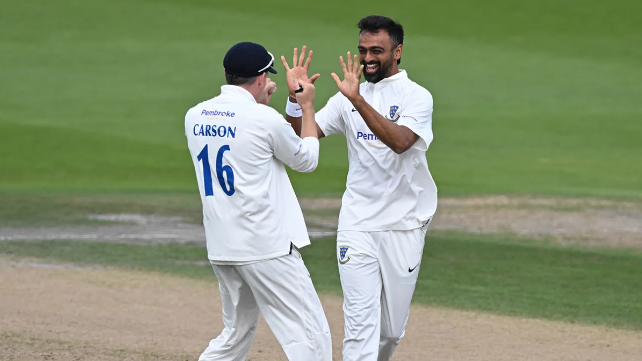 County DIV1 2026, SUS vs GLA 34th Match Match Report, June 12 - 15, 2026