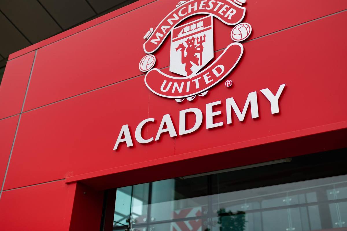 United's academy building.