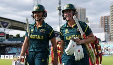 Australia vs West Indies LIVE: Women's T20 World Cup semi-final - cricket score, commentary & highlights - BBC