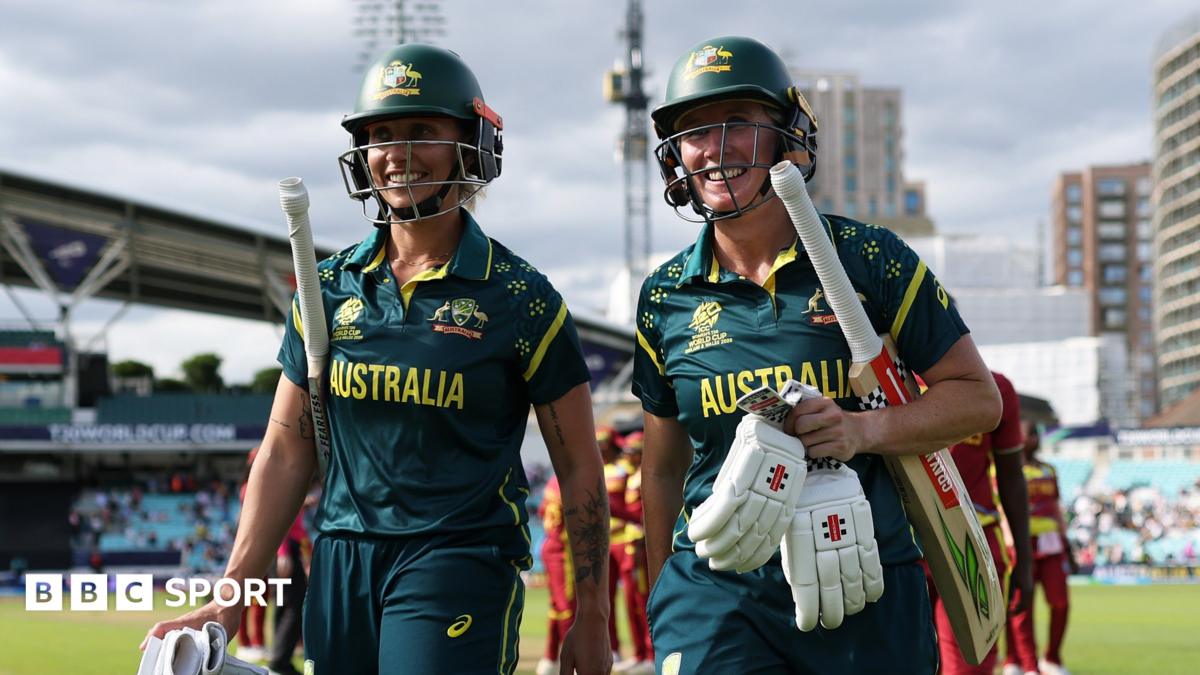 Australia vs West Indies LIVE: Women's T20 World Cup semi-final - cricket score, commentary & highlights - BBC