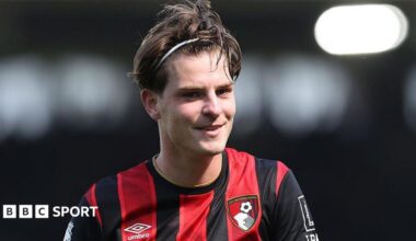 Bournemouth midfielder Alex Scott