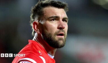 Kyle Feldt in action for St Helens this season