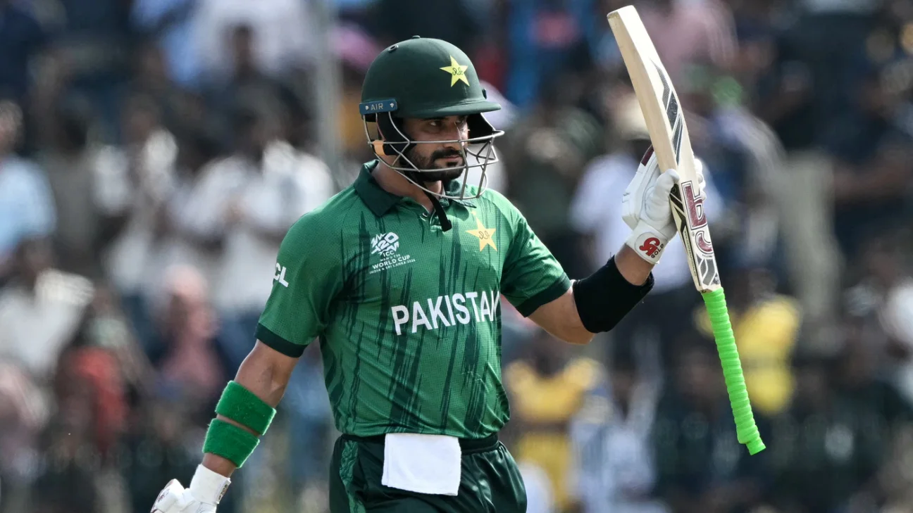 Sahibzada Farhan to lead Pakistan at Asian Games