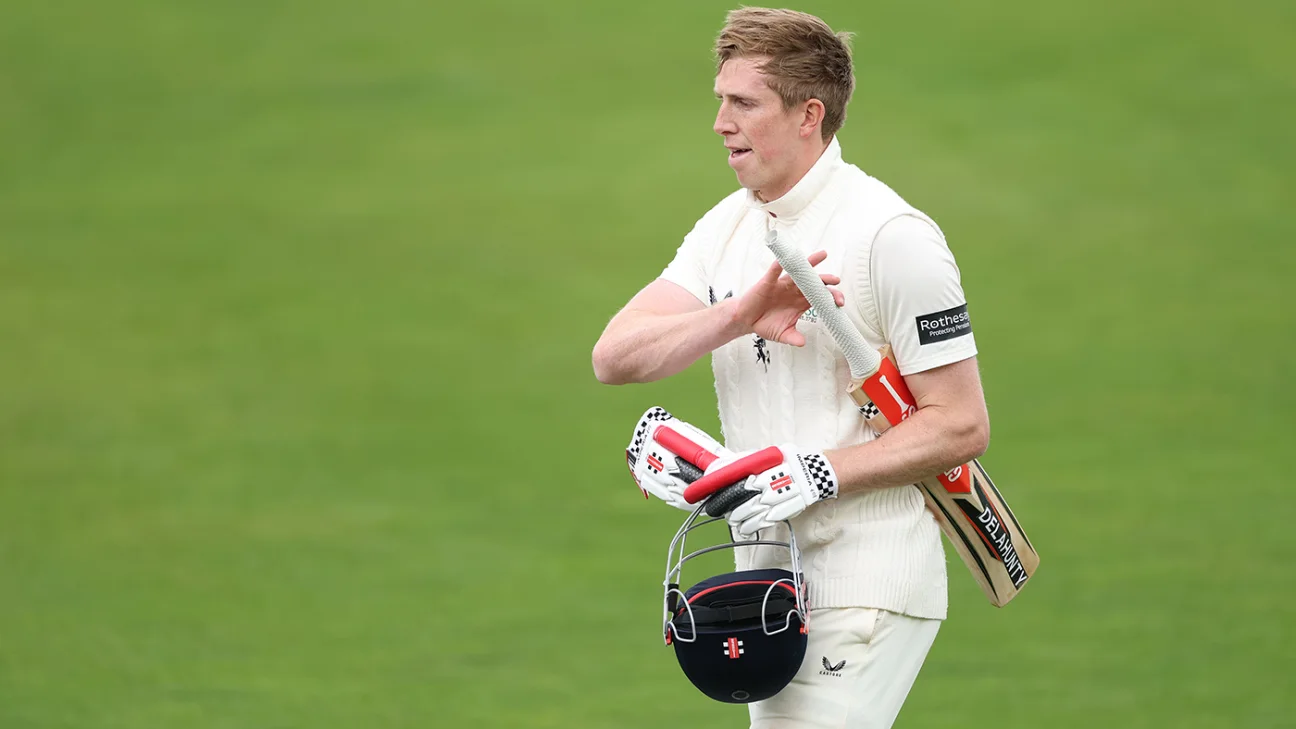 Zak Crawley takes break from first-class cricket following England axe