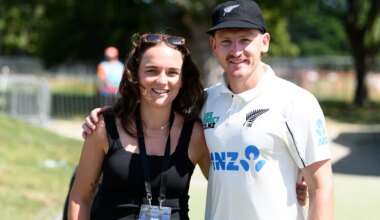 Nathan Smith on life as one half of NZ cricket's power couple - 'It's nice to be in the same time zone, at least'