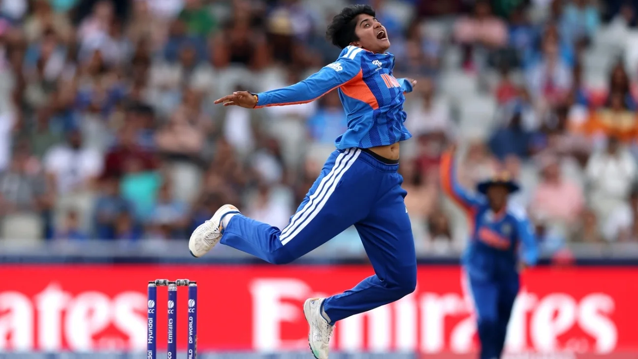 Women's ICC rankings - India spinner Shree Charani is the new No 1 T20I bowler