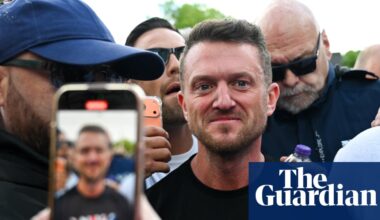 Tommy Robinson detained at Heathrow under counter-terrorism laws | Tommy Robinson