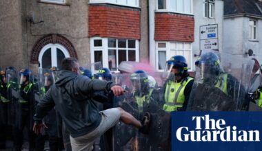Who were the far-right agitators at the Henry Nowak protests in Southampton? | Far right