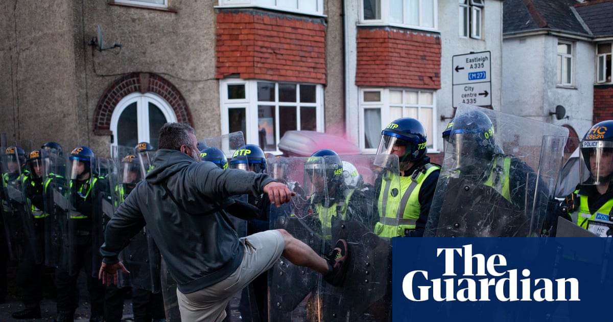 Who were the far-right agitators at the Henry Nowak protests in Southampton? | Far right