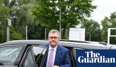 Current and ex-DUP members knew of allegations about Jeffrey Donaldson, party says | Democratic Unionist party (DUP)
