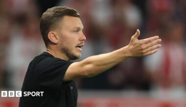 Alfred Johansson managed Rosenborg in last season's Conference League qualifiers