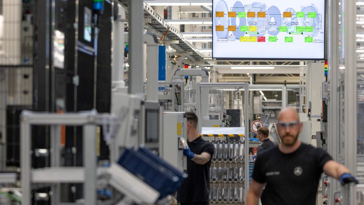 Eurozone business activity pressures ease in June, PMI data shows