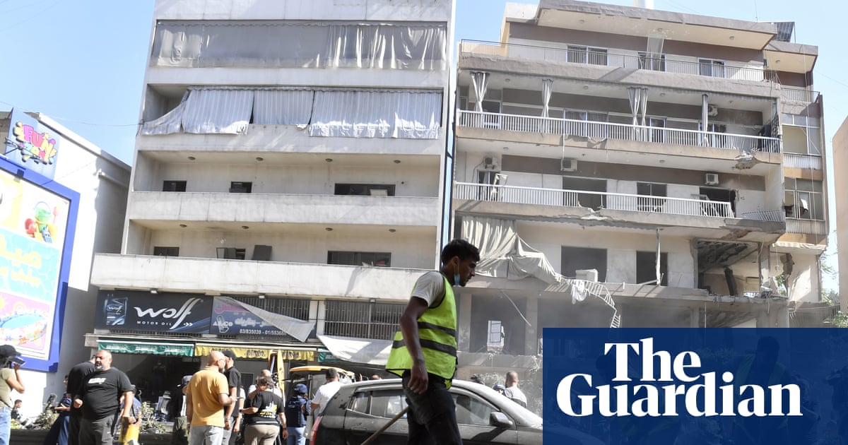 ‘Let’s not blow it’: Trump calls for restraint after Israel launches fresh airstrikes on Beirut | US-Israel war on Iran