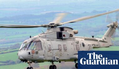 Royal Navy helicopter crashes into field in Devon | Royal Navy