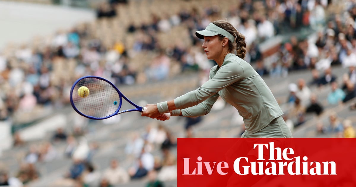 French Open 2026: Kalinskaya v Chwalinska; Sabalenka v Shnaider as quarter-finals continue – live | French Open 2026