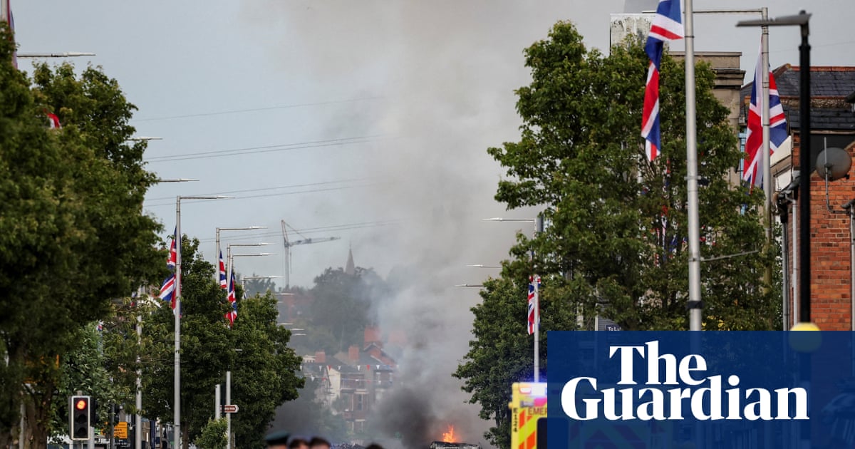 ‘There’s wee girls inside’: panic as masked men storm house in Belfast | Northern Ireland