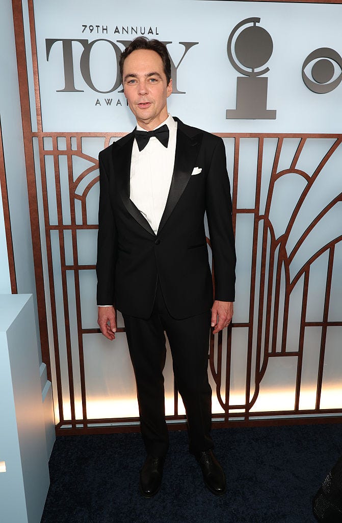 new york, new york june 07 jim parsons attends the 79th annual tony awards at radio city music hall on june 07, 2026 in new york city photo by kevin mazurkevin mazurgetty images for tony awards productions