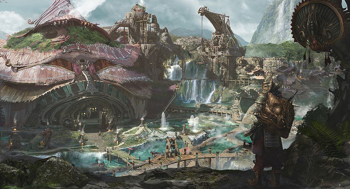 This artist created a fantasy world inspired by traditional Thai culture