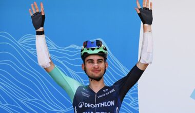 BEAUFORT, FRANCE - JUNE 14: Paul Seixas of France and Team Decathlon CMA CGM prior to the 78th Tour Auvergne-Rhone-Alpes 2026, Stage 8 a 120.1km stage from Beaufort to Plateau de Solaison - Brison 1497m / #UCIWT / on June 14, 2026 in Beaufort, France. (Photo by Dario Belingheri/Getty Images)