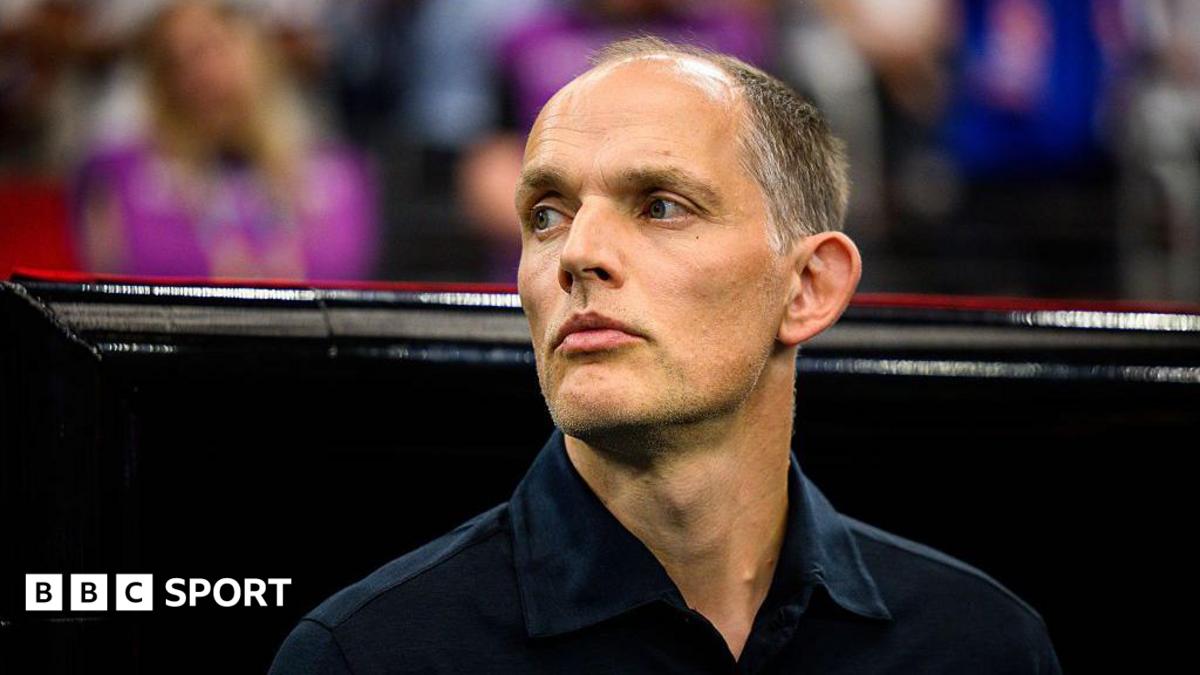 Image of Thomas Tuchel looking on from the touchline in England's opening game of the World Cup 2026