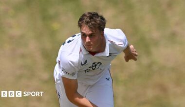 Hampshire bowler Eddie Jack playing for England Lions
