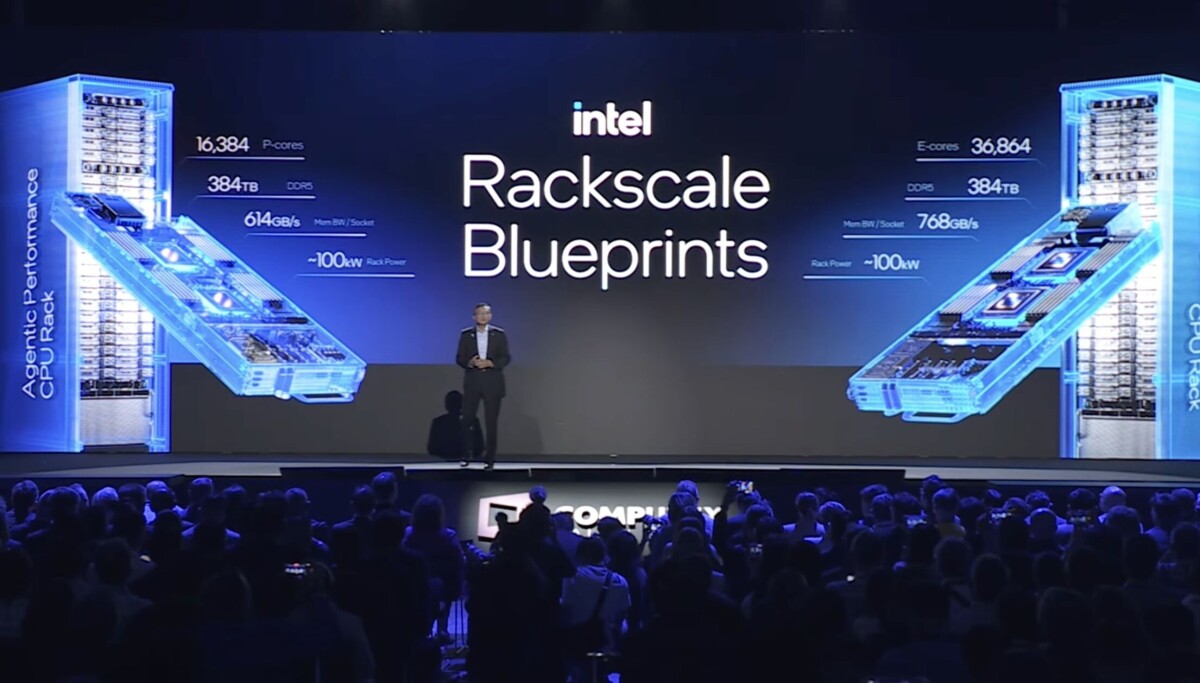 Intel and pals cram 36,864 CPU cores into a 100kW rack while chasing the agentic AI dragon