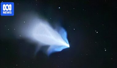 Chinese-launched rocket lights up Australian skies as it heads for orbit