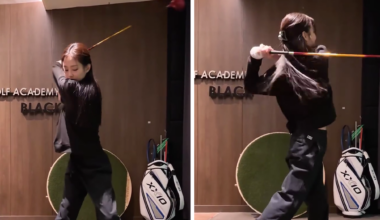 BLACKPINK's Jennie Shows Off Impressive Golf Swing