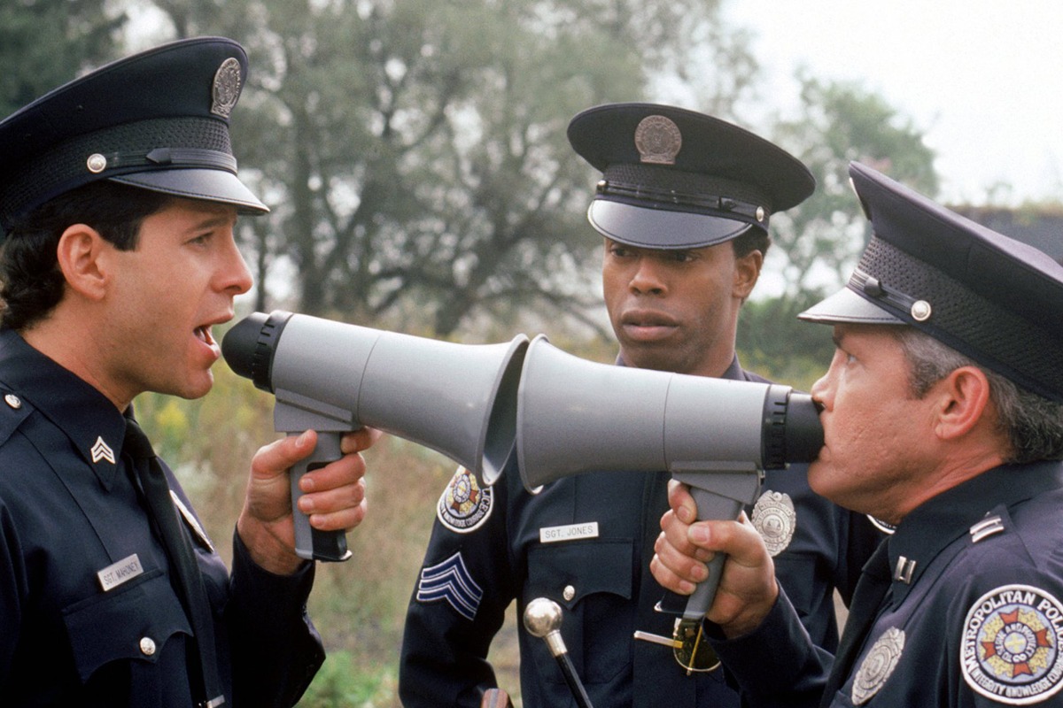 Police Academy reboot films failure