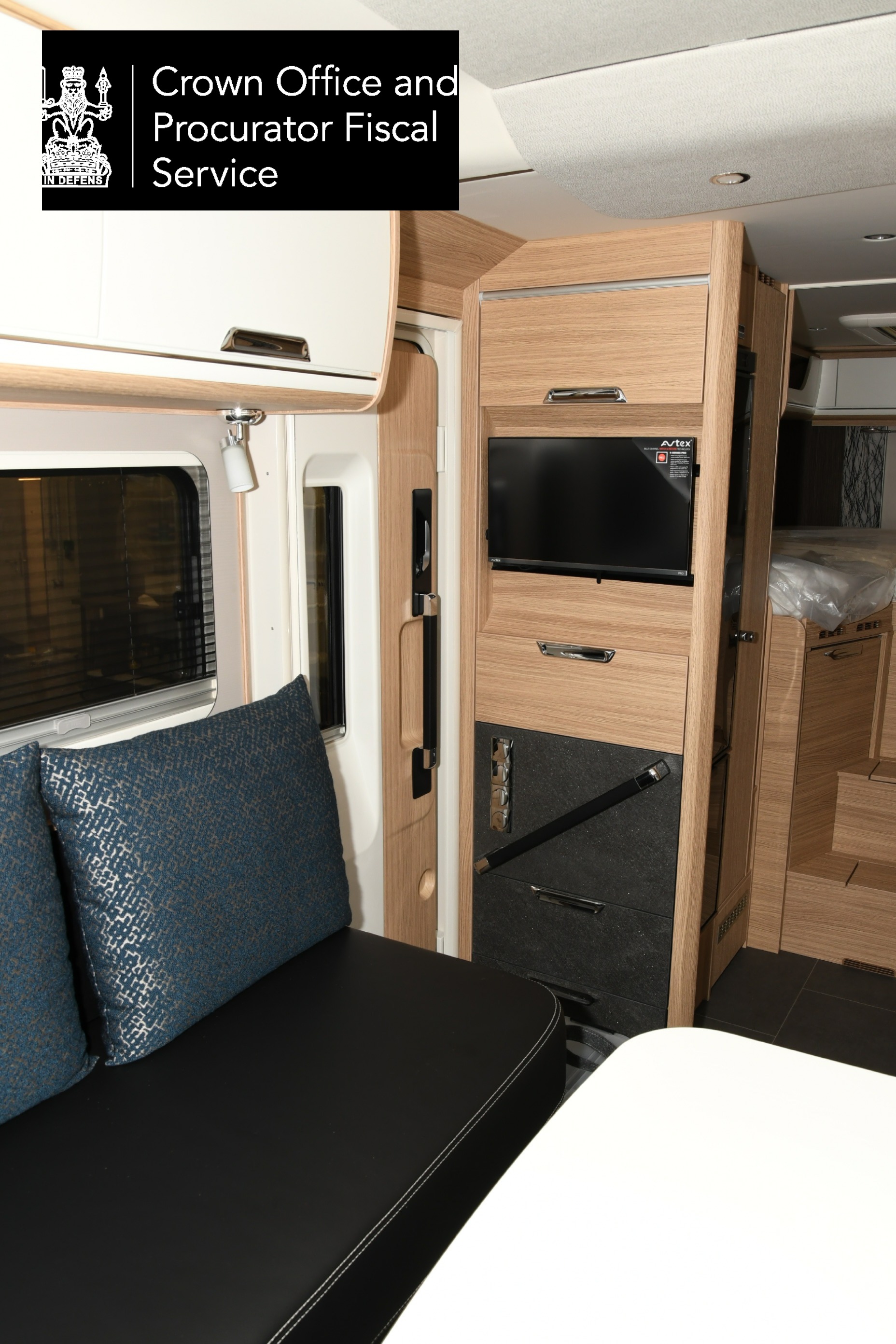 Inside the The £124,550 Niesmann and Bischoff Smove 7.4e motorhome bought by Peter Murrell with SNP funds.