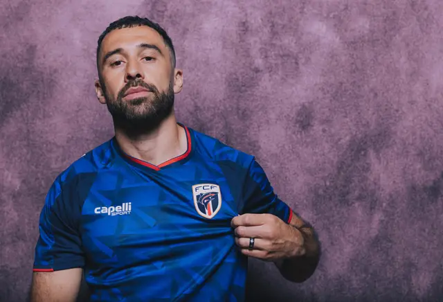 Pico Lopes #4 of Cabo Verde poses during the official FIFA World Cup 2026 portrait session on June 05, 2026 in Hartford, Connecticut.