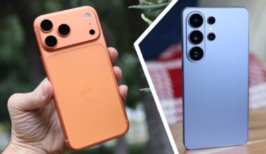 The iPhone 17 Pro Max and Samsung Galaxy S26 Ultra side-by-side