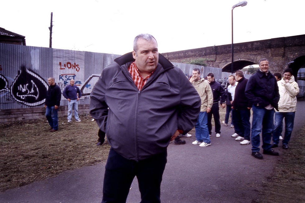 frank harper, the football factory